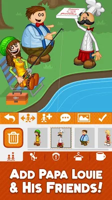 Papa Louie Pals screenshot-app