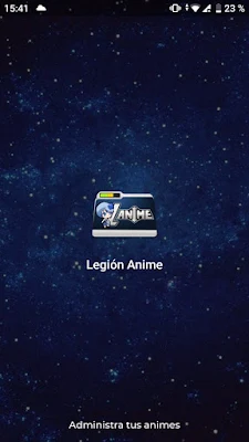Limitado Legión Anime screenshot-app