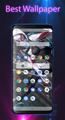 gwen: spider wallpaper screenshot-app
