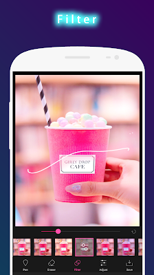 Neon Effect Brush : draw glow screenshot-app