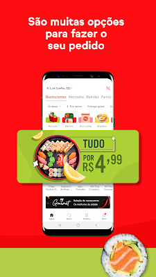 iFood: Pedir Comida e Mercado screenshot-app