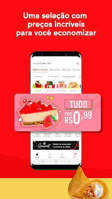 iFood: Pedir Comida e Mercado screenshot-app