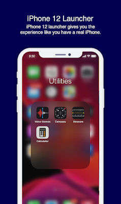 iphone 12 launcher & ilauncher os 13 screenshot-app