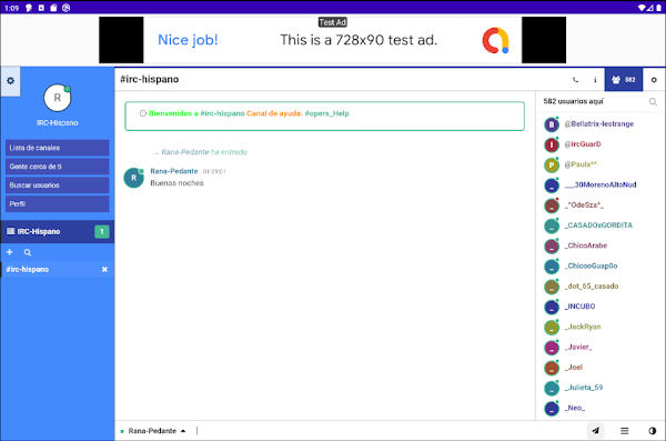 Chat Hispano screenshot-app