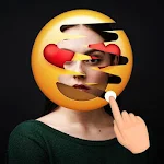 Girls Face Emoji Remover – Face Body scanner Prank screenshot-app