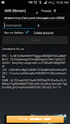 AA Miner (BTC,LTC,XMR.. CryptoCoin Miner) Guide screenshot-app