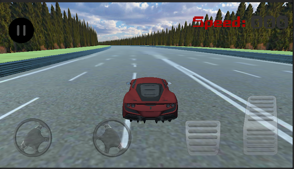 Ferrari Enzo Sports Car Game screenshot-app