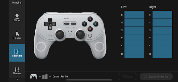 8BitDo Ultimate Software screenshot-app