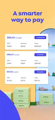 Affirm: Buy now, pay over time screenshot-app