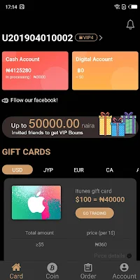 AfrBTC.com screenshot-app
