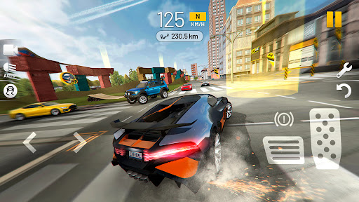 Extreme Car Driving Simulator screenshot-app