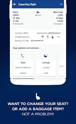 Air France - Airline tickets screenshot-app