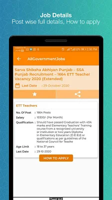 All Government Jobs Alerts ( Sarkari Naukri 2021 ) screenshot-app