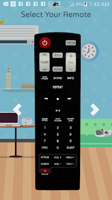 Remote Control For LG AN-MR TV screenshot-app