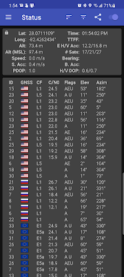 GPSTest screenshot-app