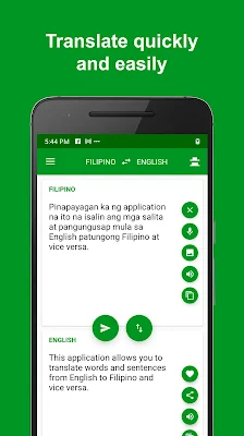 Filipino - English Translator screenshot-app