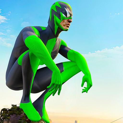 Rope Frog Ninja Hero screenshot-app
