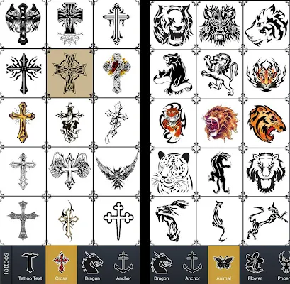 Tattoo For Photo screenshot-app