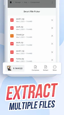 AZIP Master: ZIP RAR Extractor screenshot-app