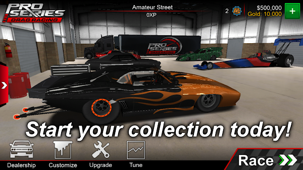 Pro Series Drag Racing screenshot-app