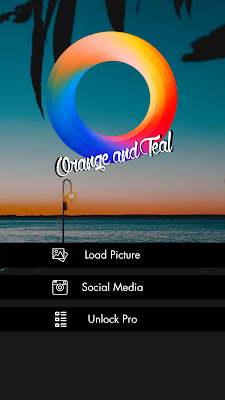 Orange Teal screenshot-app