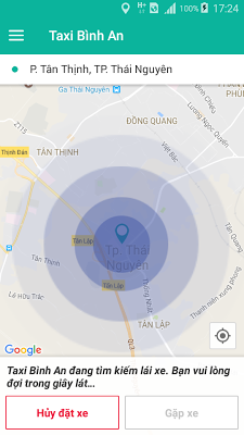 Taxi Bình An screenshot-app