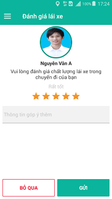 Taxi Bình An screenshot-app