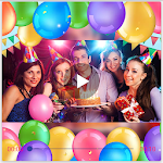 Happy birthday video maker screenshot-app