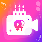 Birthday Video Maker with Song and Name screenshot-app