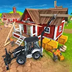Heavy Excavator Crane JCB Game screenshot-app