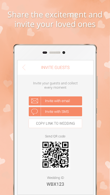 Wedding Photo App by Wedbox Collect photos/videos screenshot-app