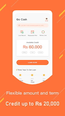 Go Cash - Online Loan App screenshot-app
