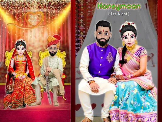 New Indian Wedding Makeup Dressup Game 2020 screenshot-app
