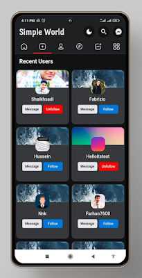 Simple World screenshot-app
