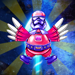 Chicken Attack Galaxy screenshot-app