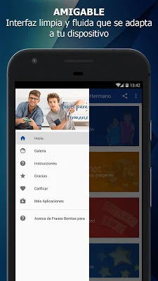 Frases Bonitas para un hermano screenshot-app