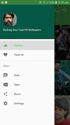 Rocking Star Yash HD Wallpaper screenshot-app