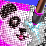 Diamond Painting ASMR Coloring screenshot-app