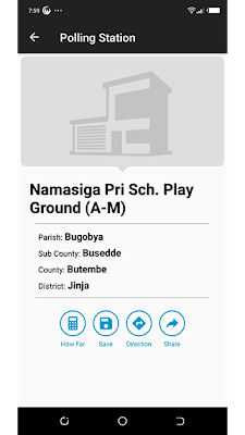Uganda Voting Places App - 2021 Elections screenshot-app