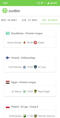 JustBet screenshot-app