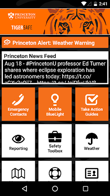 TigerSafe screenshot-app