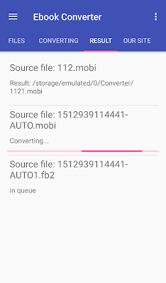 Ebook Converter (EPUB, MOBI, FB2, PDF, DOC, ...) screenshot-app