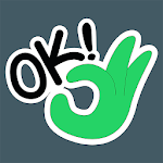 OK Stickers screenshot-app