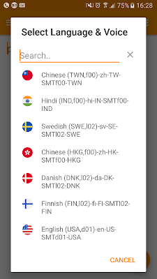 TTS Reader screenshot-app