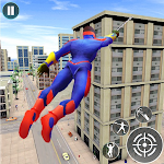 Flying Spider Rope Hero screenshot-app