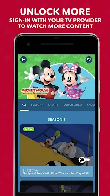 DisneyNOW – Episodes & Live TV screenshot-app