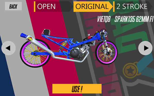 Drag King - 201m thailand racing game screenshot-app
