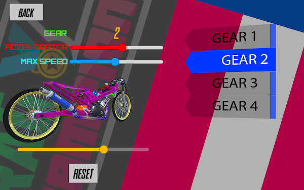 Drag King - 201m thailand racing game screenshot-app