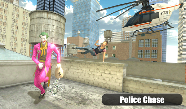 Superhero Crime Simulator - Clown Mafia Game 2020 screenshot-app