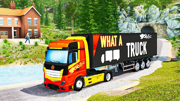 Cargo Delivery Truck Games 3D screenshot-app